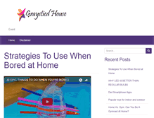Tablet Screenshot of graystiedhouse.com